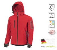 Softshelljacke METROPOLIS rot